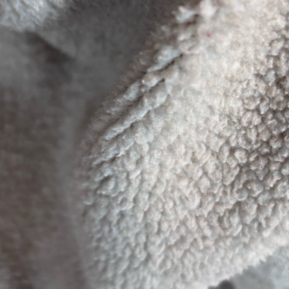 Faded Glory Sherpa Lined Full Zip Jacket Women’s Plus 3X (22W/24W) Oatmeal Beige - Picture 6 of 15